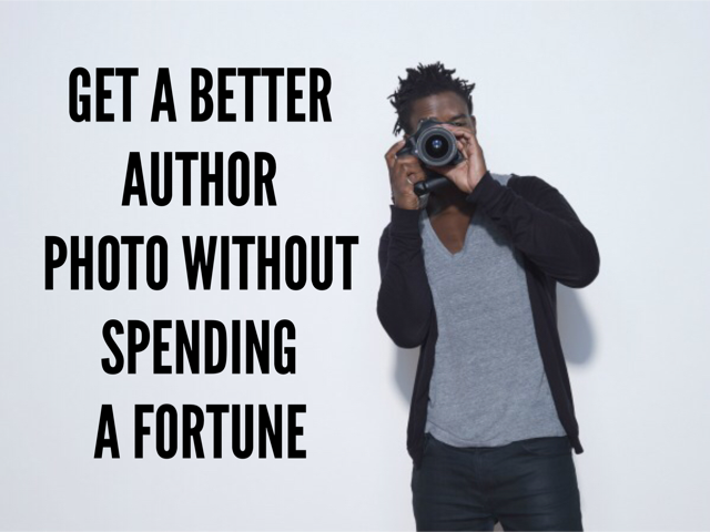 Get a better author photo without spending a fortune