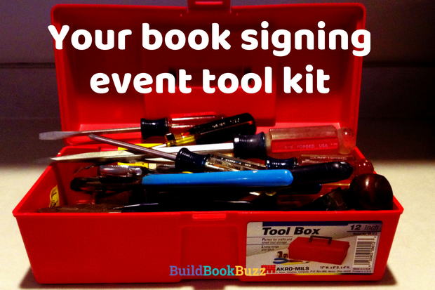 Your book signing event tool kit