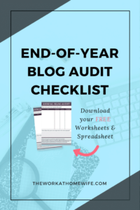 blog audit checklist