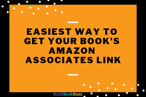 Easiest way to get your book’s Amazon Associates link