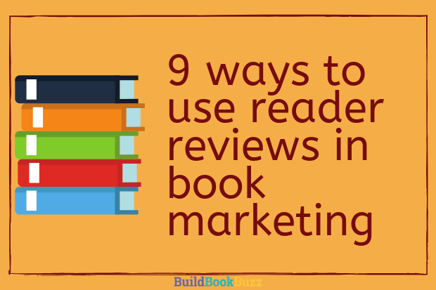 use reader reviews in book marketing