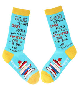 sock gifts that authors and writers will love