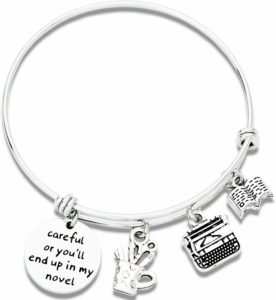 bracelet gifts that authors and writers will love