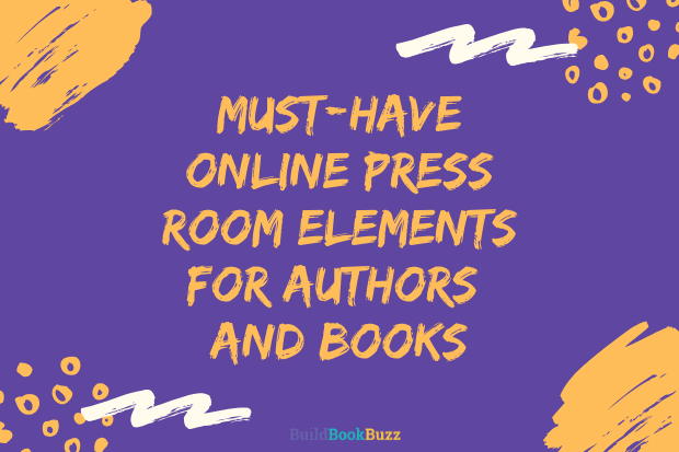 Must-have online press room elements for authors and books