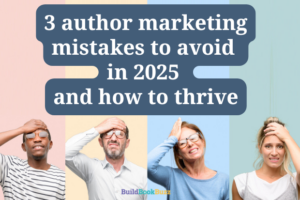 author marketing mistakes