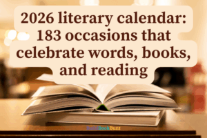 2026 literary calendar