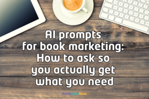 AI prompts for book marketing